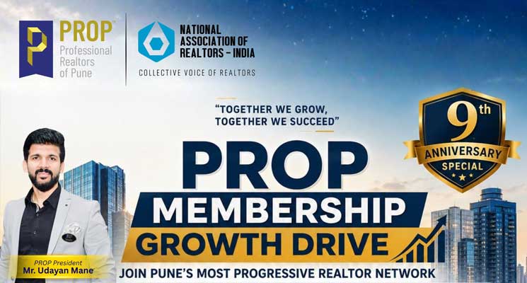 PROP Membership Growth Drive: Strengthening Pune’s Realtors Community