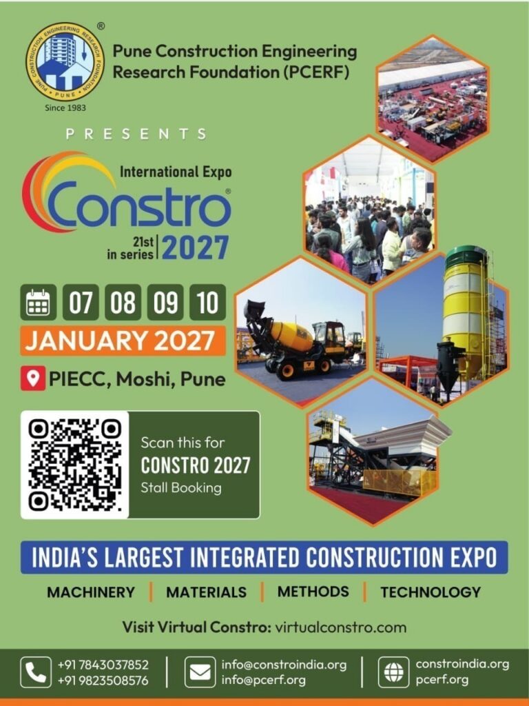 Constro 2027: Construction Expo To Bring 400+ Exhibitors Under One Roof | Real Estate Magazine constro2027 01 768x1024