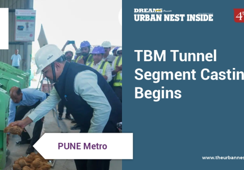 TBM Tunnel Segment Casting Begins